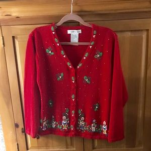 Victoria Jones Vintage Christmas Cardigan